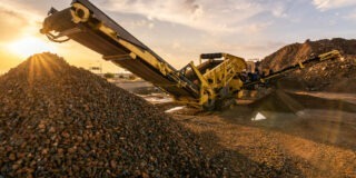 Heavy,And,Mobile,Machinery,In,A,Quarry,To,Transform,Stone